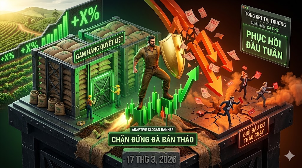 Giá cà phê phục hồi đầu tuần: Nông dân Brazil quyết liệt găm hàng, chặn đứng đà bán tháo của giới đầu cơ