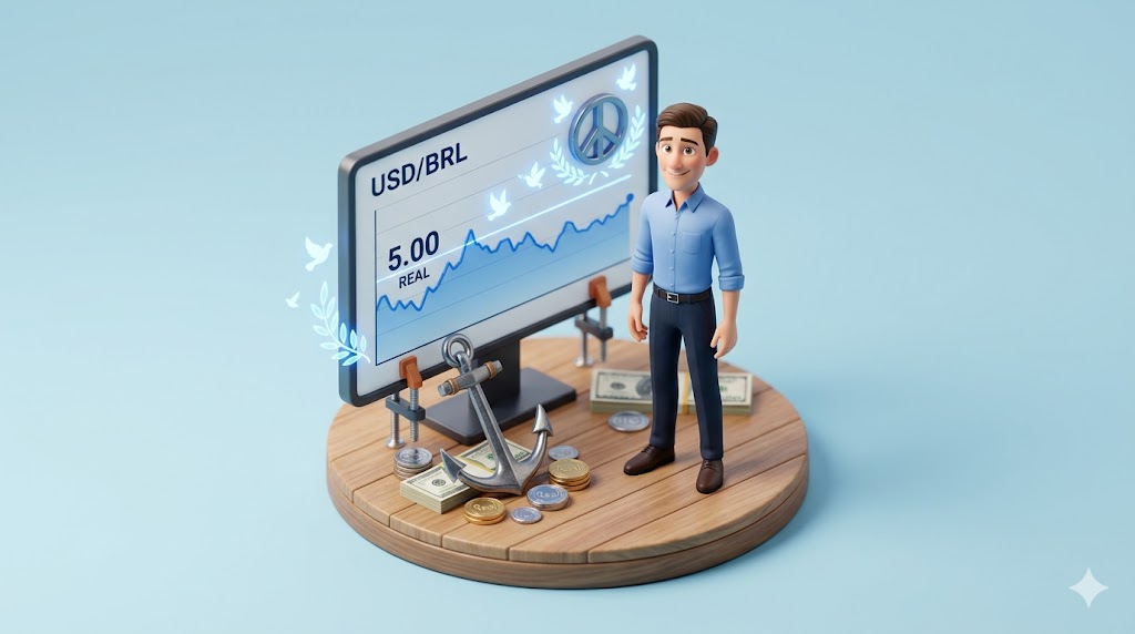 Kỳ vọng hòa bình neo chặt tỷ giá USD dưới 5 Real